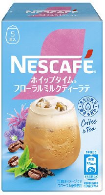 ネスカフェ　ホイップタイムフローラルミルクティーラテ