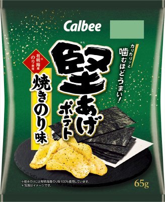 堅あげポテト焼きのり味