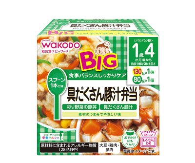 具だくさん豚汁弁当
