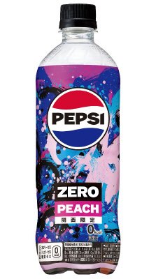 ペプシ　ＺＥＲＯ　ＰＥＡＣＨ　６００ｍｌペット　関西限定