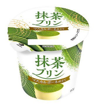 抹茶プリン　マスカルポーネ仕立て
