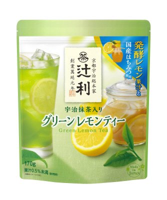 宇治抹茶入りグリーンレモンティー