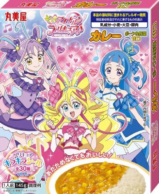 キミとアイドルプリキュアカレー　ポーク＆野菜甘口