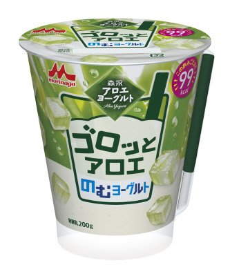 森永アロエヨーグルト　ゴロッとアロエのむヨーグルト