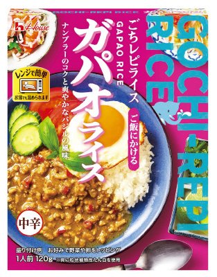 レトルトごちレピライス　ガパオライス