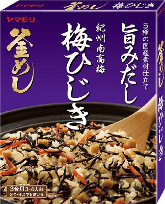 紀州南高梅 梅ひじき釜めしの素