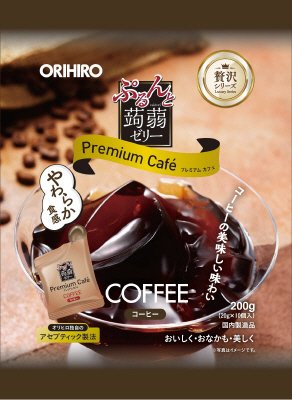 ぷるんと蒟蒻　プレミアムカフェ　　コーヒー味