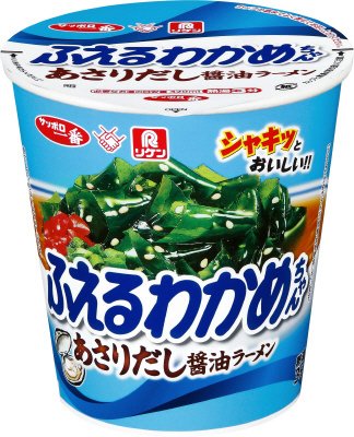 リケン　ふえるわかめちゃん　あさりだし醤油ラーメン