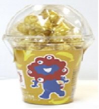 ミャクミャクバナナミルク風味キャラメルポップコーン