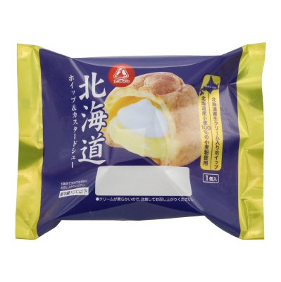 北海道ホイップ＆カスタードシュークリーム