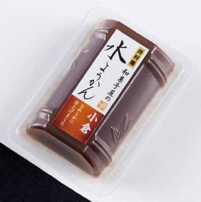 和菓子屋の水ようかん(小倉)