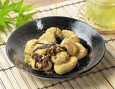 わらびもち　黒蜜小袋付き
