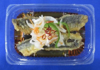 野菜と食べるあじの南蛮漬け
