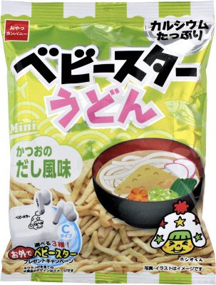 ベビースターうどんかつおのだし風味