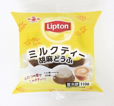 ミルクティー胡麻どうふ