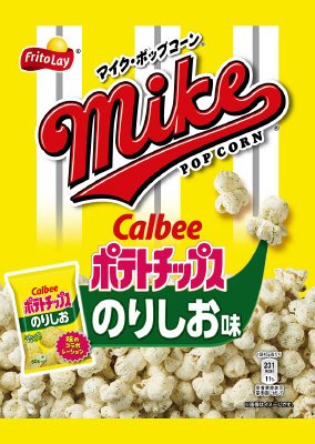 マイクポップコーン　のりしお味