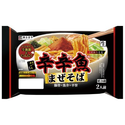 こだわり名店麺処井の庄監修辛辛魚まぜそば２人前