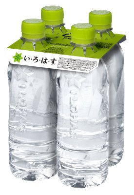 い・ろ・は・す　ラベルレス×４