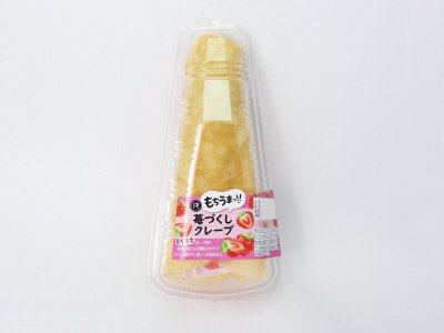 苺づくしクレープ