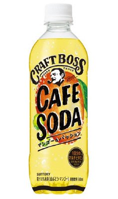 サントリー　クラフトボス　カフェソーダ　マンゴー＆パッション　ペット