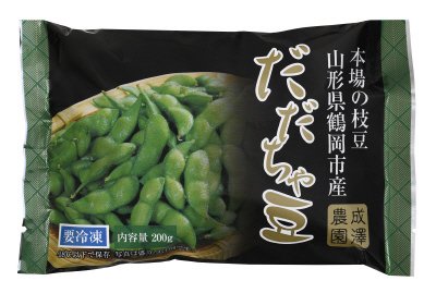 本場の枝豆　山形県鶴岡産だだちゃ豆（さや付）