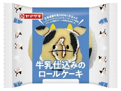 牛乳仕込みのロールケーキ