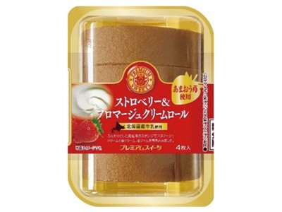 ストロベリーフロマージュクリームロール
