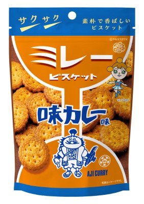 ミレービスケット　味カレー味