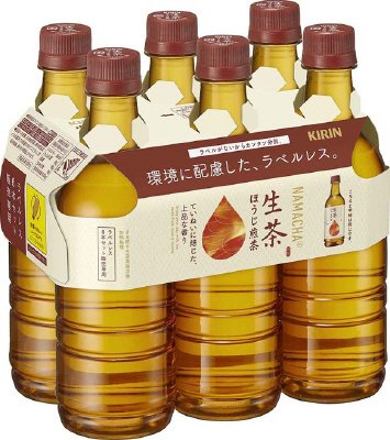 生茶　ほうじ煎茶　ラベルレス　６本パック