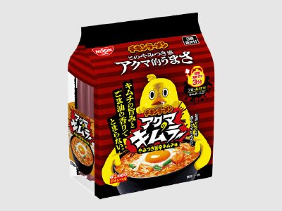 日清チキンラーメン　具付き３食パック　アクマのキムラー