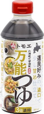 トモエ北海道の醤油蔵謹製万能つゆ500mlペット