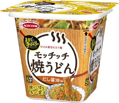 焼うどんモッチッチ　だし醤油味