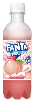 ファンタ　ヨーグルラッシュ　マーブルピーチ