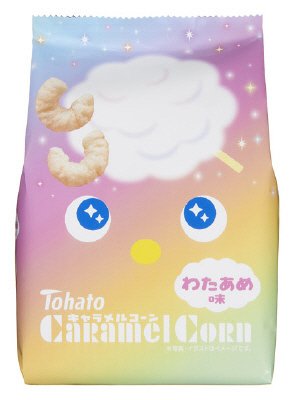 キャラメルコーン　わたあめ味