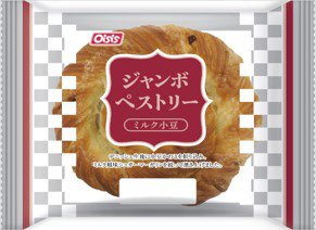 ジャンボペストリー（ミルク小豆）