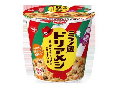 日清ミラノ風ドリアメシ