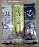そば湯３種食べ比べセット