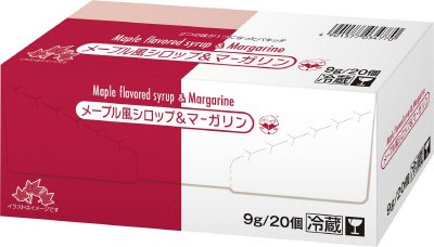 メープル風シロップ＆マーガリン（パキッテ）
