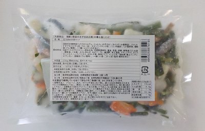 海鮮と野菜の玉子炒めの素（中華白湯たれ付）