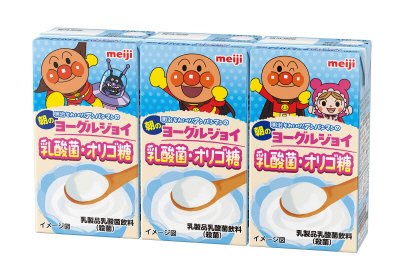 明治それいけ！アンパンマンの朝のヨーグルジョイ乳酸菌・オリゴ糖
