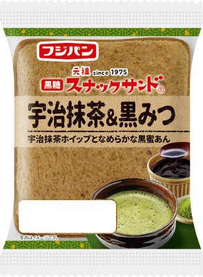 黒糖スナックサンド 宇治抹茶&黒みつ