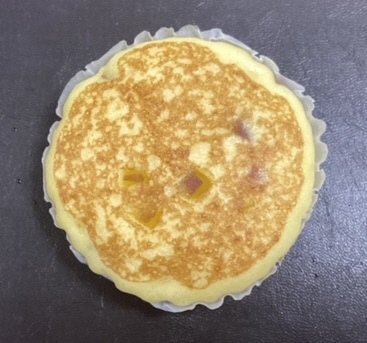 さつまいもと粒あんの蒸しぱん
