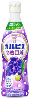 カルピス（Ｒ）完熟巨峰　プラスチックボトル
