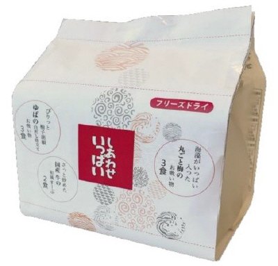 しあわせいっぱい　お吸い物とすーぷ３種８食詰め合わせ