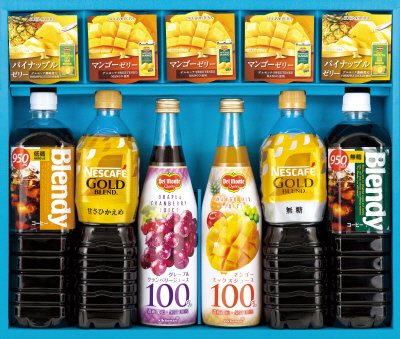 ネスカフェゴールドブレンド＆果汁飲料バラエティギフト