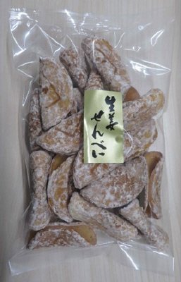生姜せんべい