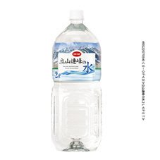 立山連峰の水