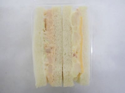 たらもサラダ＆ポテトサラダチーズサンド