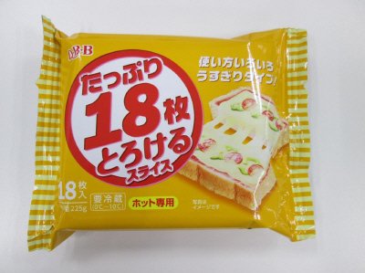 たっぷり１８枚とろけるスライス