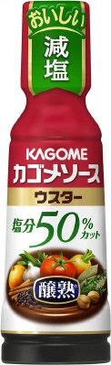 カゴメ醸熟ソース　塩分５０％カット　ウスター